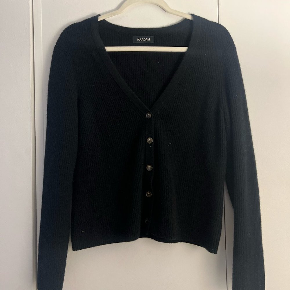 Nadaam Cashmere V Neck Sweater Size XL